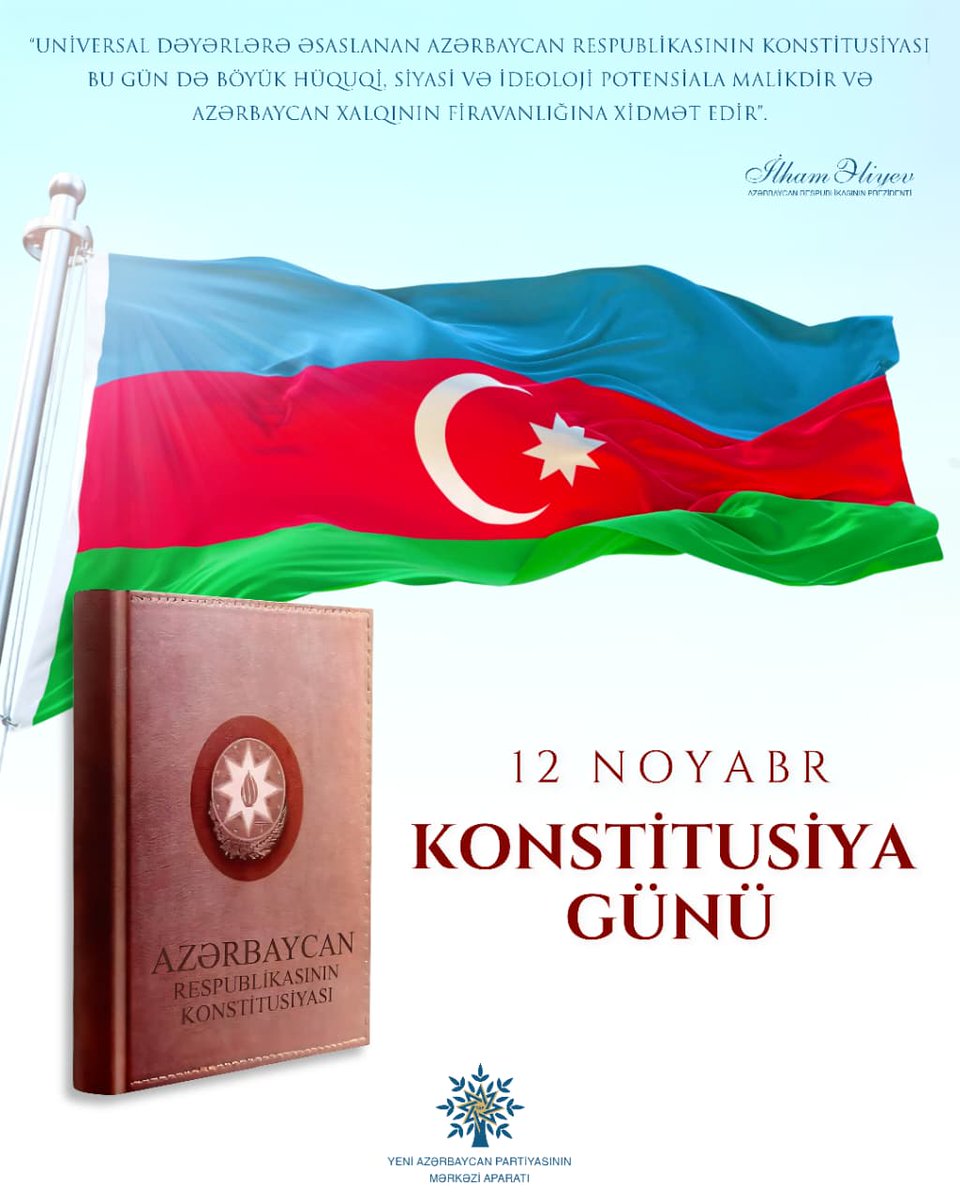 #12Noyabr #KonstitusiyaGünü