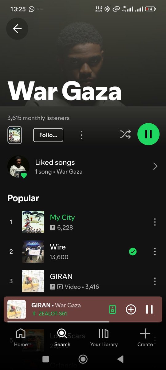 Listen to War Gaza today
