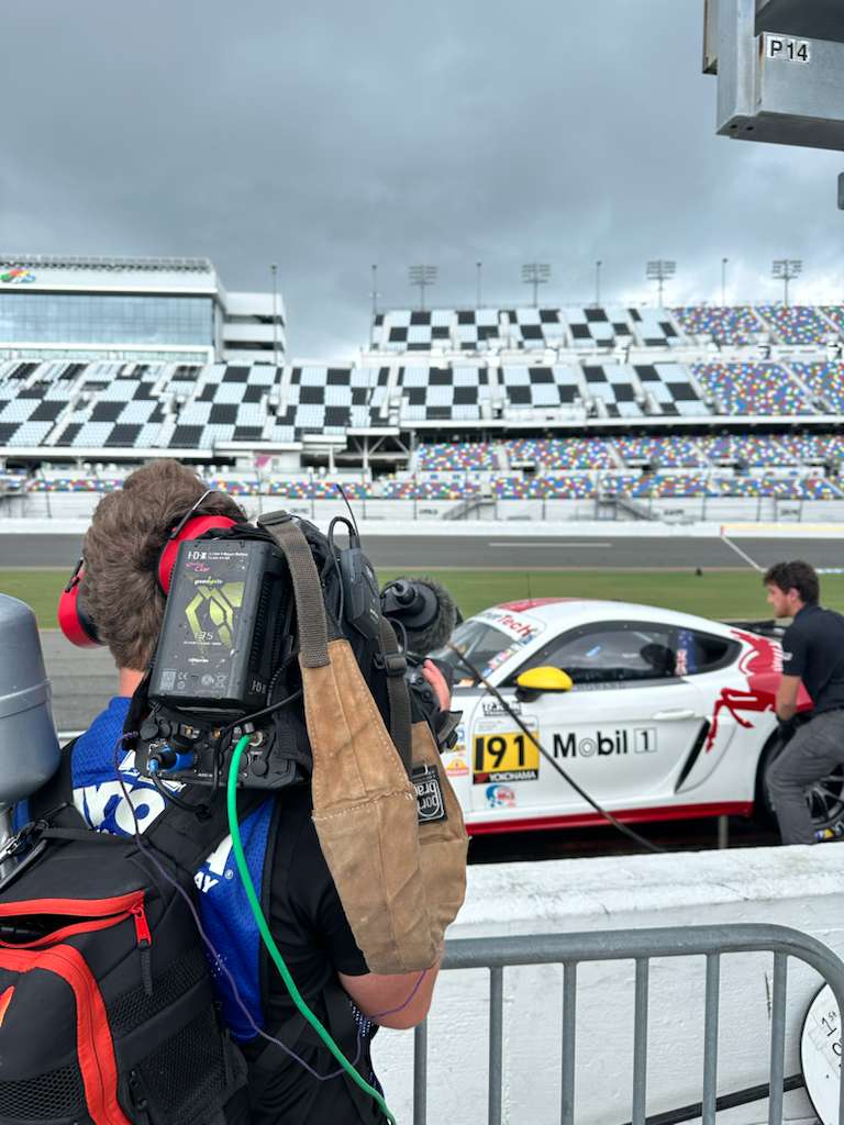greenlight_tv's tweet photo. 🏁 What a weekend! Our team was proud to produce the live stream and for the final day of the @HSR_race  Daytona 24 Classic.
The energy, endurance, and pure passion of vintage racing at its best. 🎥✨

#HSR24Classic #Daytona #Motorsport #LiveProduction #GreenlightUSA https://t.co/oeLbAf6563