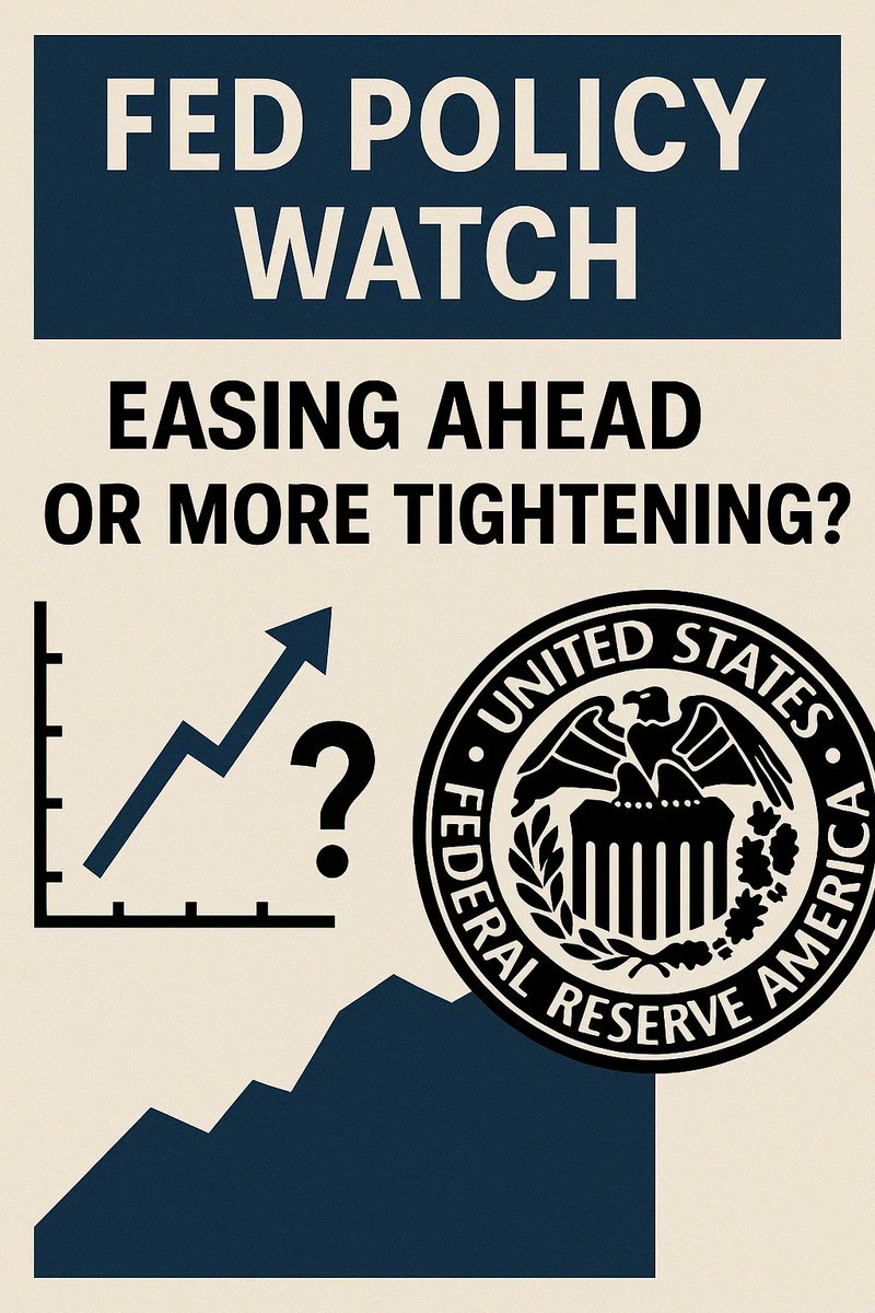 Fincfuel's tweet image. Fed Policy Watch: Easing Ahead or More Tightening?
The Federal Reserve remains data-dependent and cautious.
Inflation is cooling, but wage growth is sticky.
Recent FOMC minutes show mixed views on future rate moves.
Bond markets are pricing in potential rate cuts.
#Followsupport
