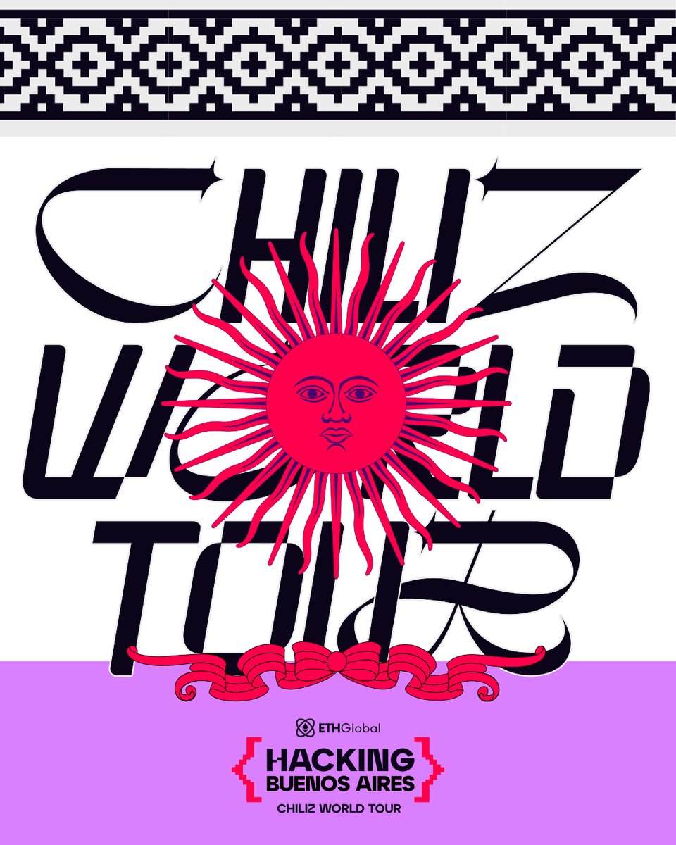 𝐂𝐡𝐢𝐥𝐢𝐳 𝐖𝐨𝐫𝐥𝐝 𝐓𝐨𝐮𝐫 | Next Stop: Buenos Aires 🇦🇷 🧑‍💻 @ETHGlobal  Hackathon 🏆 $10,000 in prizes 📅 November 21-23, 2025 📍 Buenos Aires,  Argentina Register now 👇 https://t.co/yACosulTxr