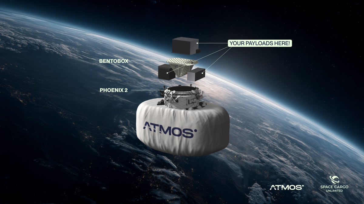 ATMOS Space Cargo tweet media