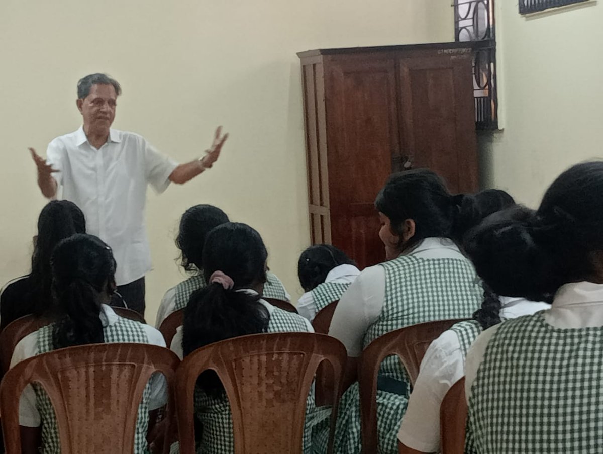 Held a session at Government Technical High School Centre, Panaji, Goa focused on awareness for students about children with special needs with special needs enrolled in the Multi Skill Foundation Course for Grade 10. The session was attended by students from Our Lady of the