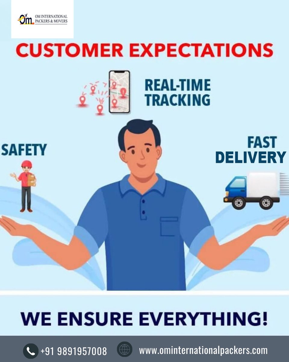 om_packer's tweet image. At Om International Packers &amp;amp; Movers, we don’t just meet customer expectations — we exceed them! 🚛✨

📞 +91 9891954008, 9891957008
🌍 ominternationalpackers.com

#PackersAndMovers #SafeRelocation #RelocationExperts #OmInternational #MoversInGurgaon
