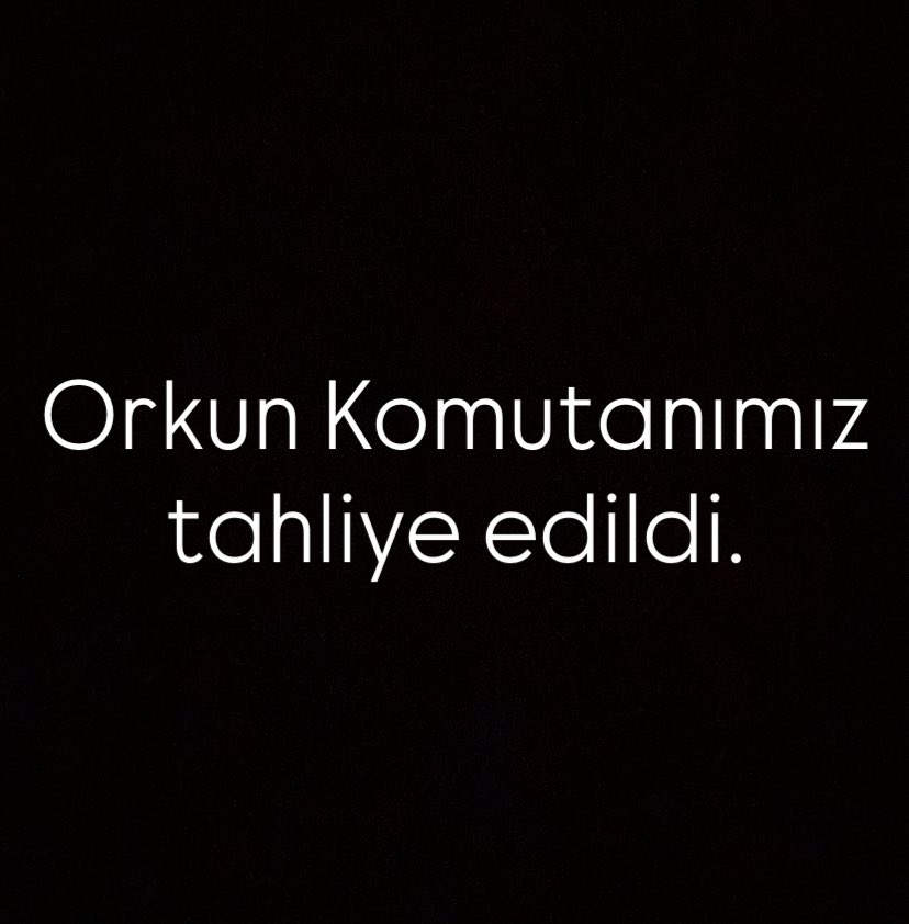 turancibirlik's tweet image. Albay Orkun Özeller tahliye edildi.

#TurancıDerneklerBirliği