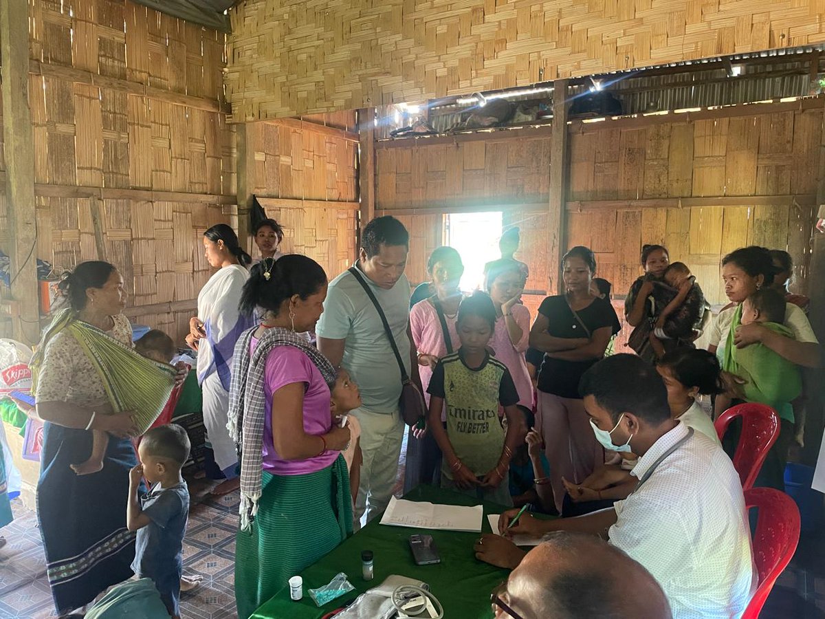 As part of Janajatiya Gaurav Pakhwada and Diwas 2025, medical camps were held at Joynagar Punjee and Guguti, Hailakandi, providing healthcare services and awareness to local communities in collaboration with the District Administration.

@cmoassam <a href="/diprassam/">DIPR Assam</a> @nhmassam