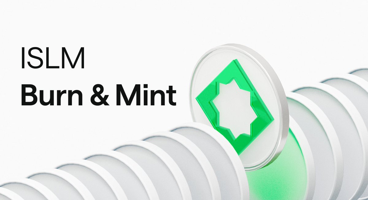 We are introducing a new path for ISLM holders to connect into the HAQQ economic engine!

A voluntary swap (burn-and-mint) will let you burn $ISLM and receive a new ecosystem token in return.

This burn reduces ISLM supply, while the new token is positioned at the center of how