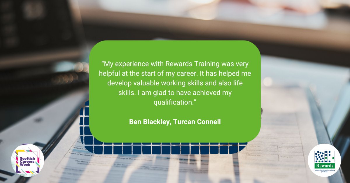 RewardsScotland's tweet image. #ScotCareersWeek25 – Kickstart your career with a #ModernApprenticeship!

Learn while you earn, gain real work experience, and develop skills that last a lifetime. 🙌

👉 Find out more: rewardstraining.com/contact

#EarnWhileYouLearn #ApprenticeshipSuccess #SkillsForLife