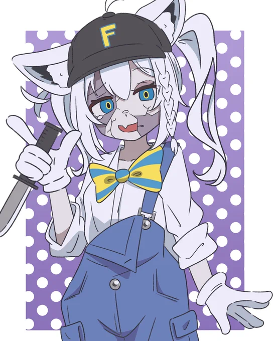 カートゥーンガール #絵フブキ
