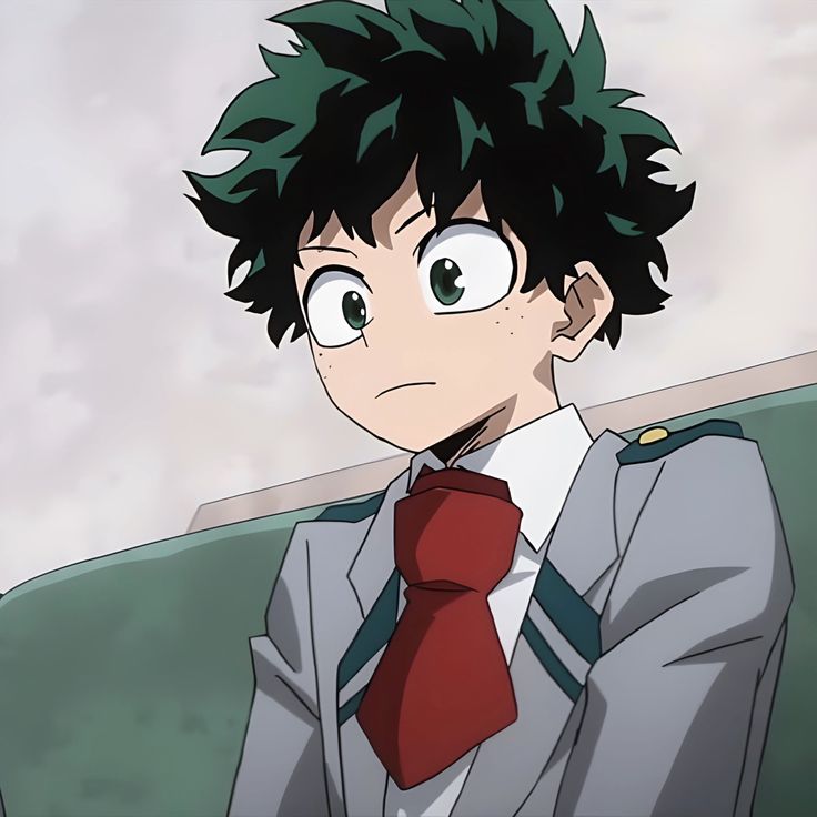 Just a reminder that Izuku had to fight the strongest and most terrifying villain, and he still doesn't know how to tie his necktie....