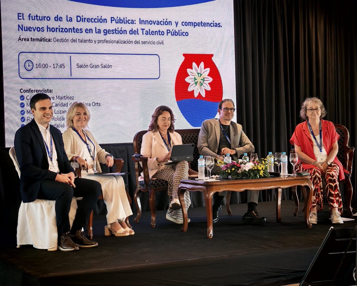 XXX Congreso Internacional CLAD <a href="/IAAP_Aragon/">IAAP Aragón</a> participamos en el panel coordinado por <a href="/INAP_ES/">Instituto Nacional de Admón. Pública</a> con <a href="/EFIAP_Murcia/">EFIAP Región de Murcia</a>, <a href="/empleo_SEPE/">SEPE</a> y <a href="/fempcomunica/">FEMP</a> 
Asuncion- Paraguay