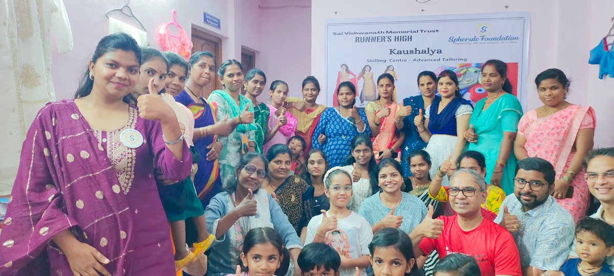 SpheruleNGO's tweet image. Thrilled to launch our Advanced Fashion Design Skilling Centre at Khulewadi, Pune, supported by Sai Vishwanath Trust &amp;amp; Runners High, Amanora, empowering 25 women with skills for financial independence! 

 #WomenEmpowerment #SpheruleFoundation