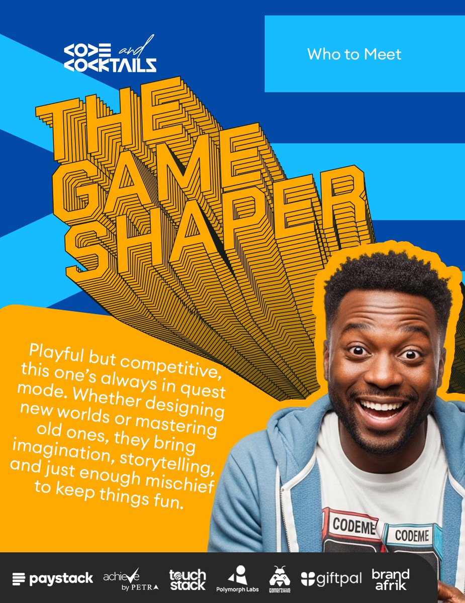 codeNcocktails's tweet image. [Who to Meet]
Code and Cocktails has always been a hub of many different tech personalities with a shared passion.

These are more profiles of people you’ll be meeting at #TechParty25

Sounds like someone you know? Tag them!

🎫Get tickets now:
codeandcocktails.live