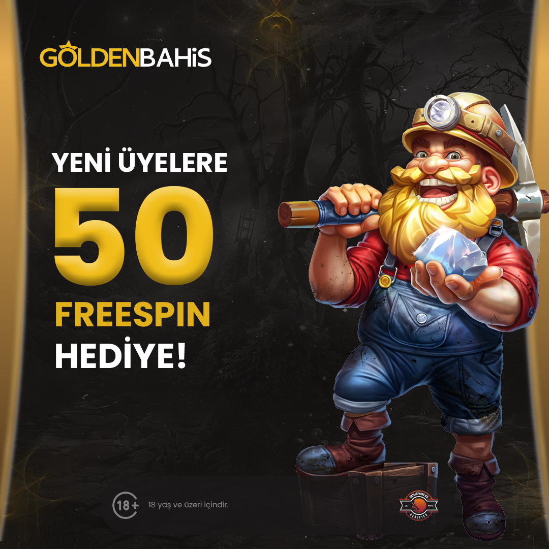 🎁 50 çevirmeli hoş geldin hediyesi seni bekliyor!
GOLDENBAHİS Giriş: t2m.io/TWGL

💫 Fırsatı kaçırmadan hediye Free Spin ile şansını dene
🎉 %100 Hoş Geldin Bonusu ve daha birçok ayrıcalıklı seçenek ile bu maceraya dahil ol!

#GoldenBahis #FreeSpin #HosGeldin #Guncel