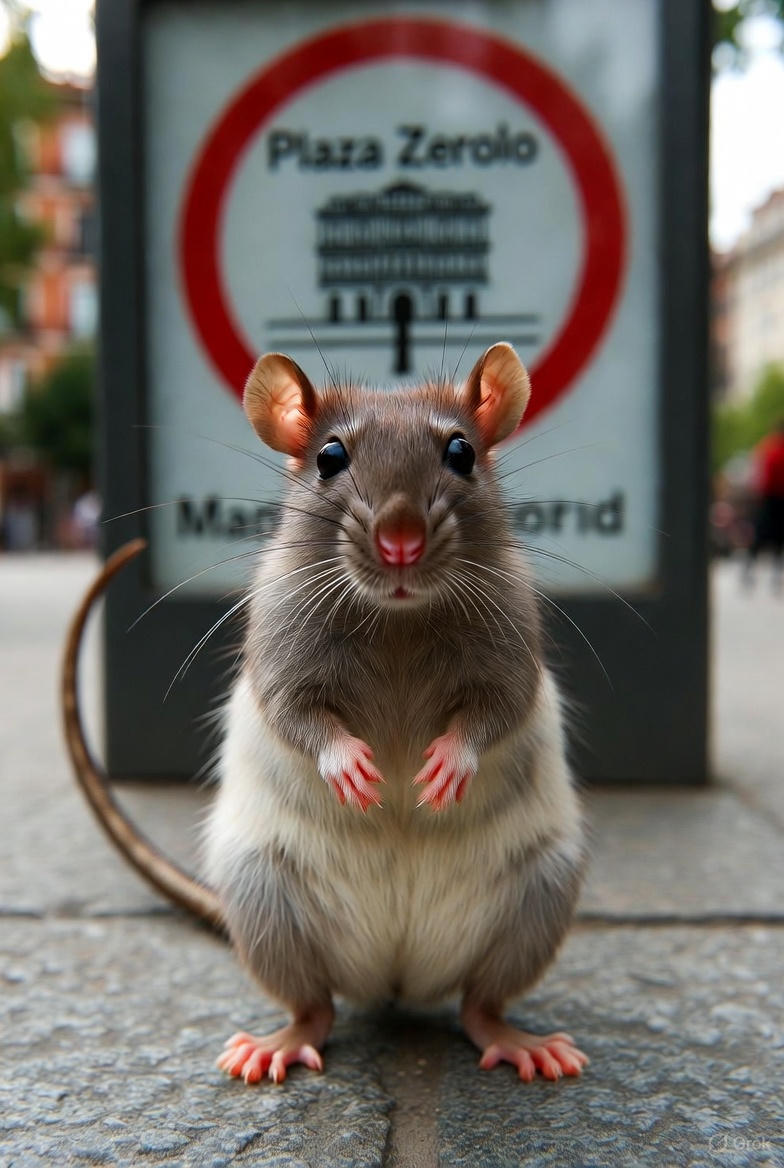 avchueca's tweet image. Las ratas se han adueñado de la Plaza Zerolo. Una consecuencia de la suciedad que acumula la pobre gente que malvive ahí, pero también de la que dejan hostelería y turistas. La plaza está ABANDONADA por el Ayto de @AlmeidaPP_ , que tiene pendiente su reforma DESDE HACE 6 AÑOS