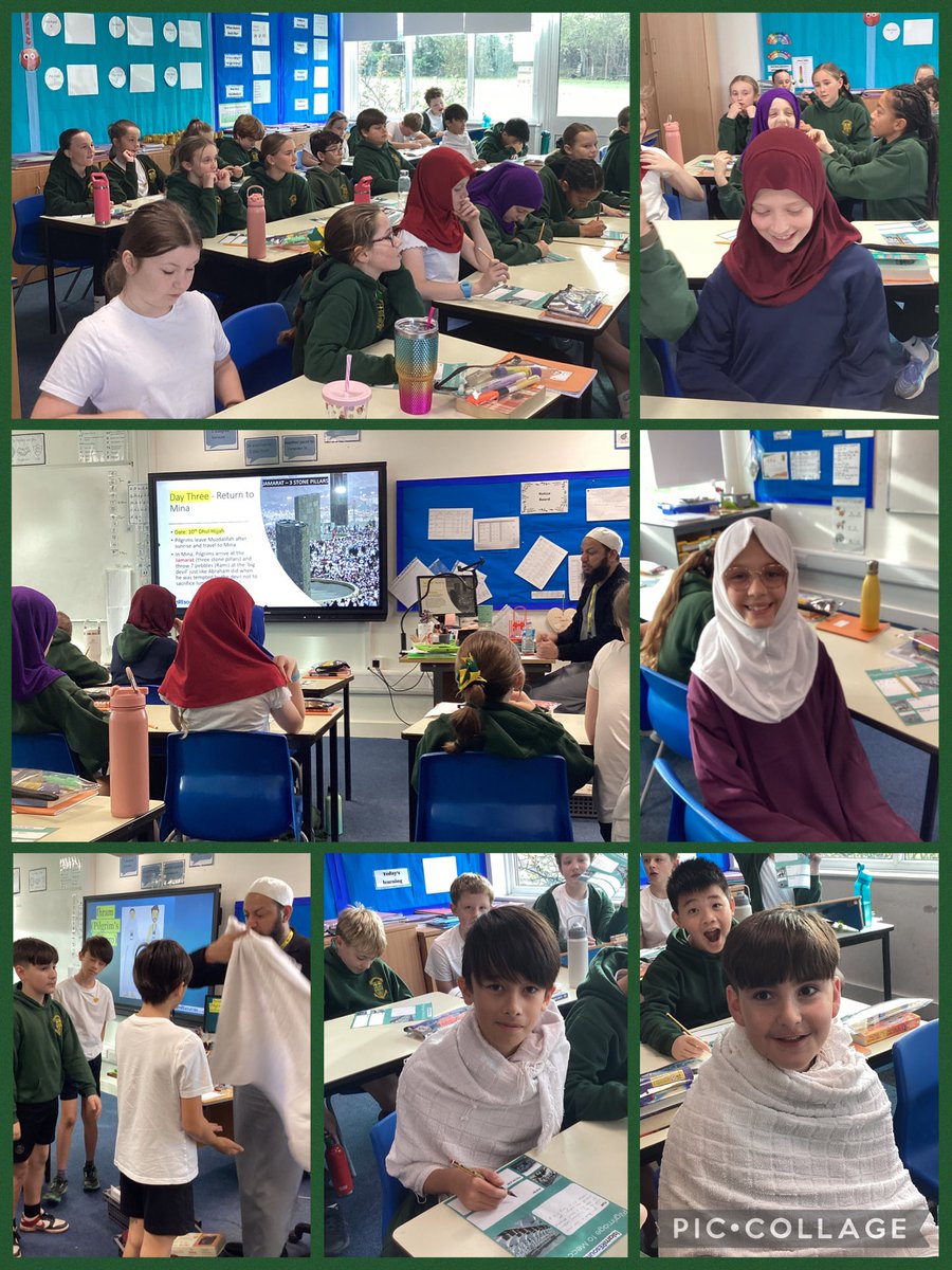 As part of our RE topic, Life as a Journey, Imran visited us to tell us all about the pilgrimage (Hajj) that Muslims make to the Ka’bah in Mecca. #year6