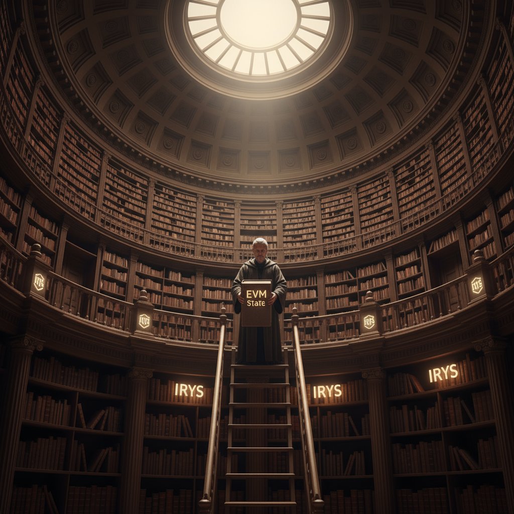 IRYS正在成为EVM生态的终极数据层！

通过完全兼容EVM的IrysVM，开发者可以用Solidity直接调用永久存储
• 双账本架构突破Gas限制
• 10万TPS支撑高并发场景
• 可编程数据让NFT能自动分润
从此，EVM应用都能拥有永不过期的数据保险库！
#IRYS  #Web3基础设施 
<a href="/irys_xyz/">Irys (✧ᴗ✧)</a> <a href="/cn_irys_xyz/">Irys中文(✧ᴗ✧)</a>