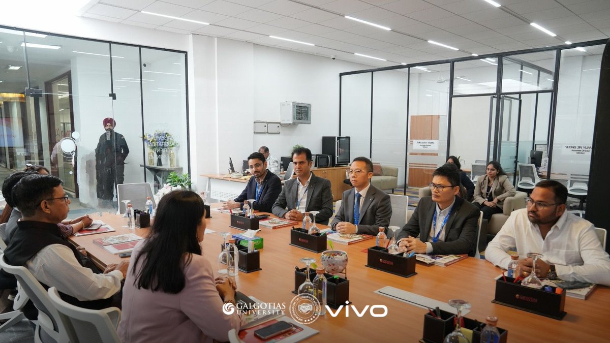 Galgotias University Signs MoU with Vivo Mobiles

Galgotias University has signed a strategic Memorandum of Understanding (MoU) with <a href="/Vivo_India/">vivo India</a> Vivo Mobiles, aimed at strengthening industry–academia collaboration and providing students with experiential learning, skill