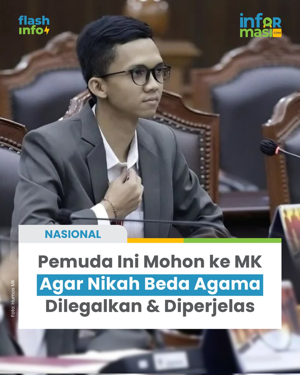 informasicom's tweet photo. "Perkawinan di antara pasangan dengan agama yang sama sering dianggap sebagai perkawinan yang ideal. Namun demikian, cinta tidak pernah bisa direncanakan. Seringkali interaksi sosial antarwarga negara melampaui sekat-sekat agama, suku, maupun budaya."

https://t.co/MfrK4VmCiA https://t.co/upemCBH2EU