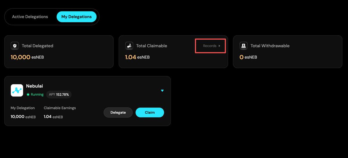 #Nebulai Tip 💡

If your reward claim didn’t go through, don’t worry.

Head to Records in the Claim section to check the status.
If it shows Failed, just tap Retry to claim again.

Keep mining, keep earning 💙
🔗 nebulai.network/final-test