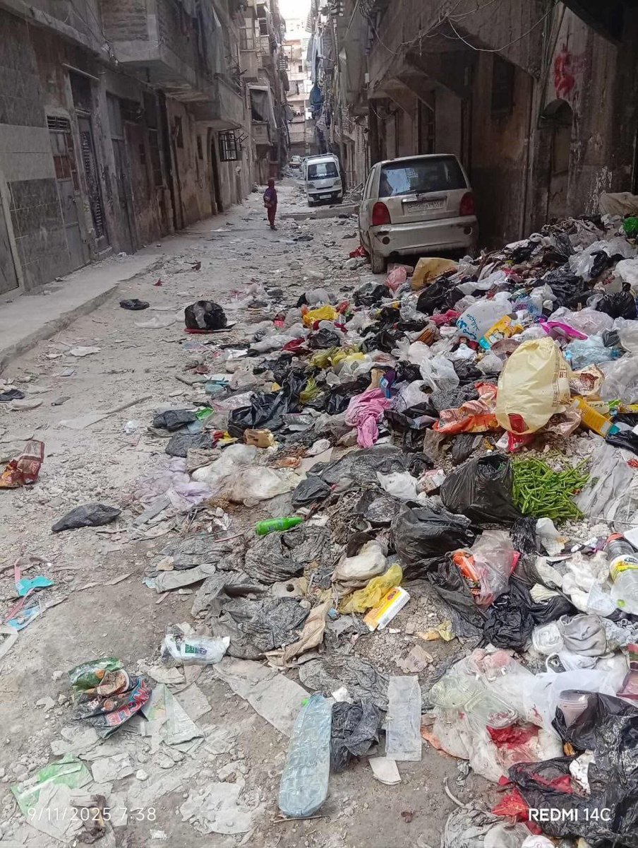 سلطة التريند و بيع الأوهام 
 منفصلين عن الواقع 
الصورة من حي السكري محافظة حلب