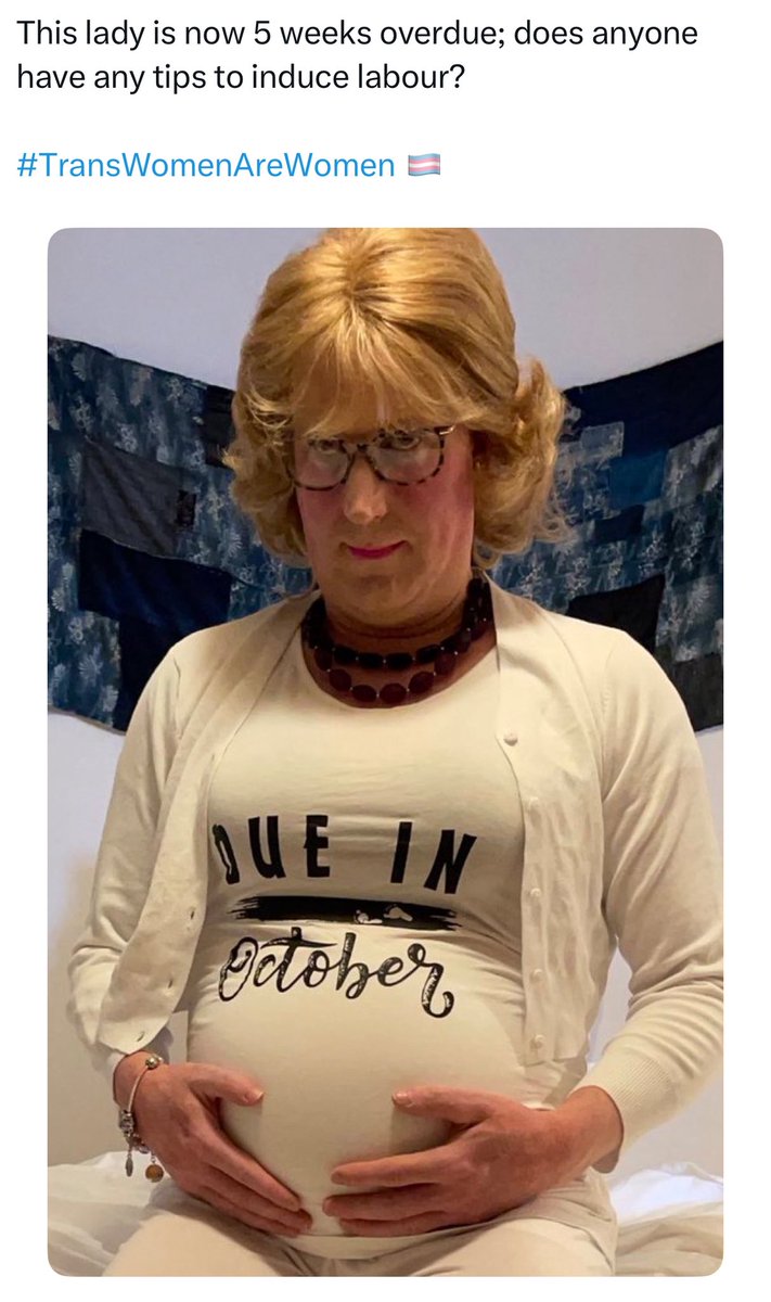 "She" is expecting shituplets...