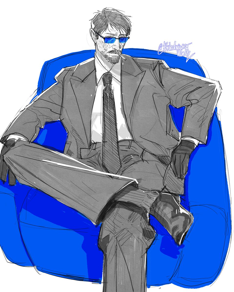 31 Days of Jean Vic
Day 27: Cool Shades😎
#DiscoElysium #jeanvicquemare