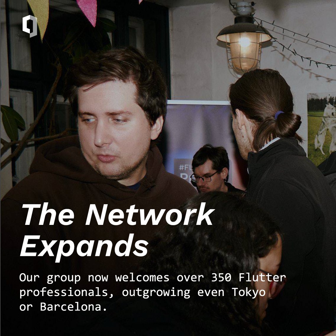 FlutterPrague's tweet image. We’ve recently celebrated 2 years of #FlutterPrague Meetups. 🔵
Now, we’re reflecting on what made this year truly special, from conference appearances to new showcase formats. As always, we thank our dearest community who ventures into the deepest caverns of #Flutter with us.🔥