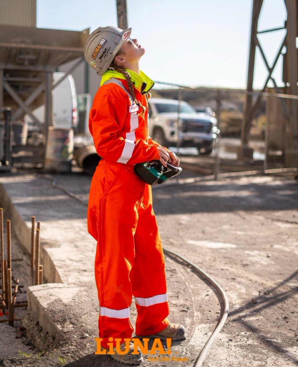 LiUNACanada's tweet image. From the ground up, LiUNA women are building Canada’s future.

Breaking barriers. 
Leading with strength. 
Inspiring the next generation of tradeswomen.

Proud. Strong. Skilled.