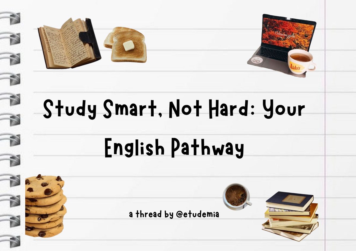 etudemia's tweet image. Study Smart, Not Hard: Your English Pathway 📖

Including learning tips, exercises form, and some English prep materials for : SNBT - LBE 📝

A thread by : @etudemia 💭