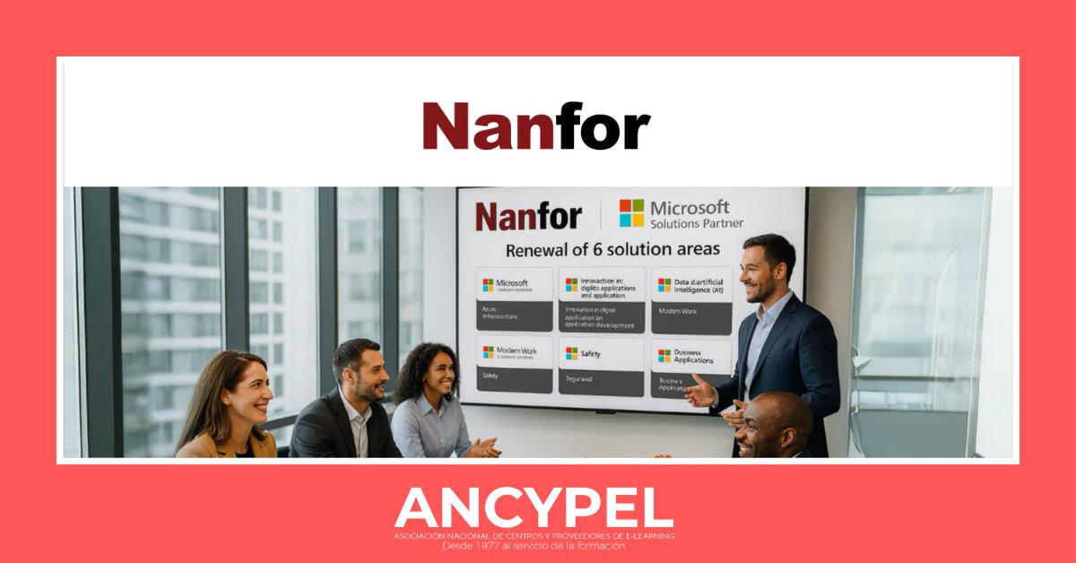 ancypel's tweet image. ℹ️ Nanfor ha renovado con éxito las 6 áreas clave de soluciones de Microsoft, consolidando su posición como Microsoft Solutions Partner.

🔗 ancypel.es/index.php/actu…

#Nanfor #MicrosoftSolutionsPartner #Innovación #TransformaciónDigital #Tecnología #CloudComputing #ANCYPEL