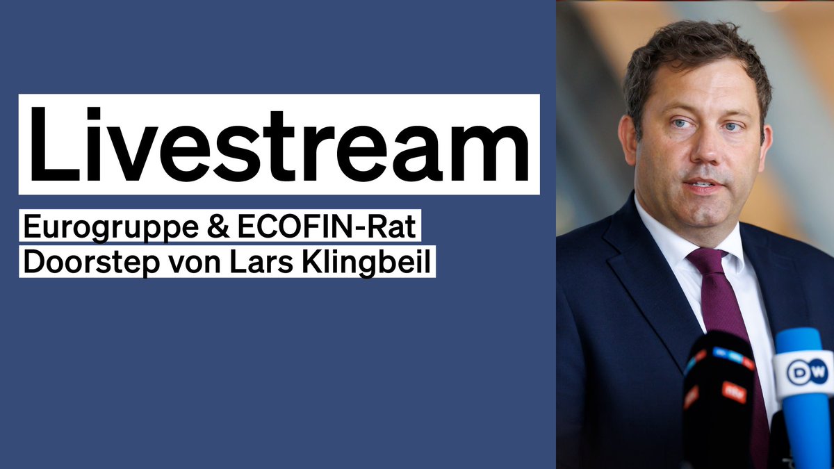 BMF_Bund's tweet image. 🔴 Live ab ca. 14:50 Uhr: Bundesfinanzminister und Vizekanzler Lars Klingbeil vor dem November-Treffen der #Eurogruppe und des #ECOFIN-Rats in Brüssel. Hier, auf youtube.com/@finanzministe… und bundesfinanzministerium.de/livestream.
