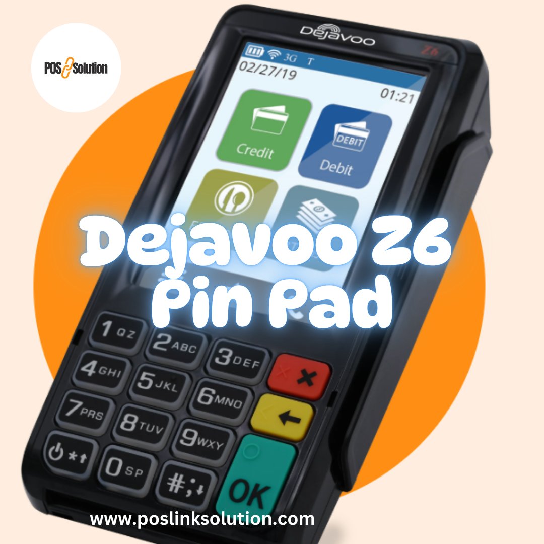 poslinksolution's tweet image. Meet the Dejavoo Z6 PIN Pad – fast, secure, and ready for every payment type 💳

🔗 Learn more &amp;amp; request a quote: poslinksolution.com/dejavoo-z6-pin…

#POSSolutions #RetailTechnology #Dejavoo #PaymentSolutions #MerchantServices #POSSystems