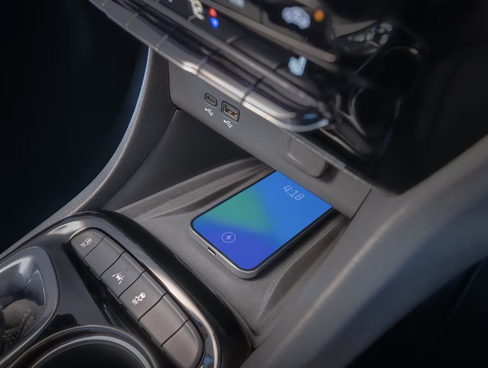PerformanceBui3's tweet photo. Keep the cables at home thanks to available wireless smartphone charging in the 2026 Buick Encore GX.

#Performancebuick
#performance
#buick
#encore
#wirelesscharging https://t.co/s4Jr0YppkD