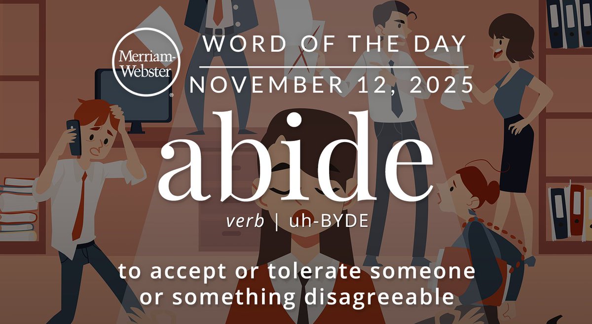 Merriam-Webster tweet media