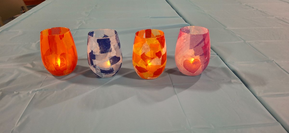 BBCityLibrary's tweet image. More colorful creations are lighting up!

Crafting in the Library: &quot;Stained Glass&quot;