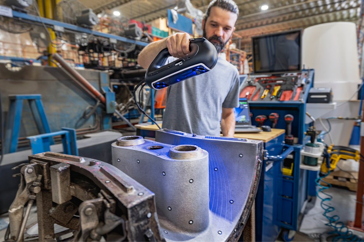 Have you heard about the new HandySCAN 3D | PRO Series? It’s all about making everyday 3D scanning simpler and faster for product development teams. 

Learn more  👉 ow.ly/k86850XpEJL

#Creaform #HandySCAN3D #3DScanning #ProductDevelopment