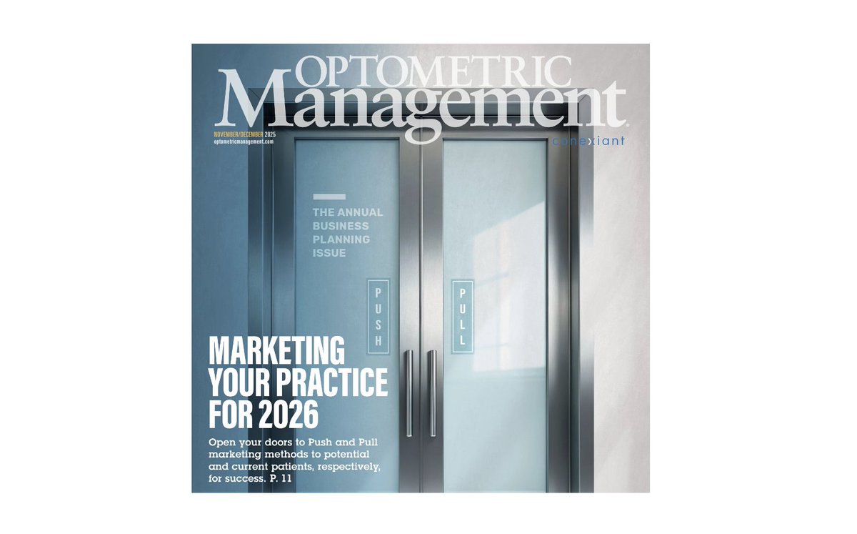 OptoManagement's tweet image. How to deploy push and pull marketing to potential and current patients in 2026 
optometricmanagement.com/issues/2025/no…

#PracticeManagement #Marketing  #MarketingStrategy #PracticeGrowth