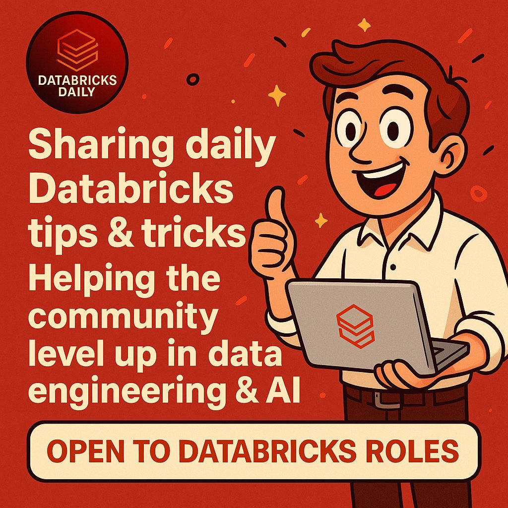 databricksdaily tweet media