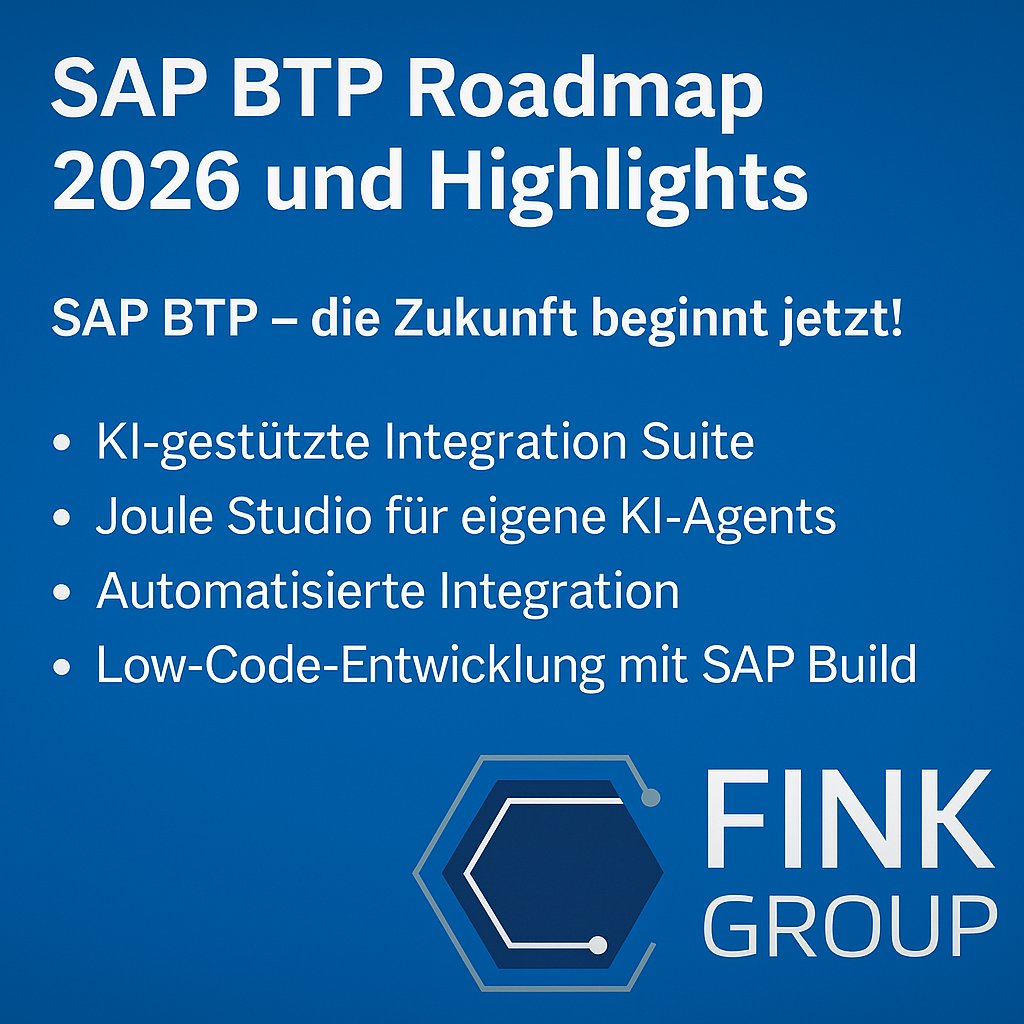 fink_it's tweet image. 🚀 SAP BTP 2026: KI, Automatisierung &amp;amp; Joule-Agents für Developer &amp;amp; Teams. Neue Roadmap, SAP Build &amp;amp; Security-Services.
💡 Mehr im Blog: eu1.hubs.ly/H0py51c0

#SAPBTP #SAPBuild #SAPJoule #BTPRoadmap #Innovation #AI