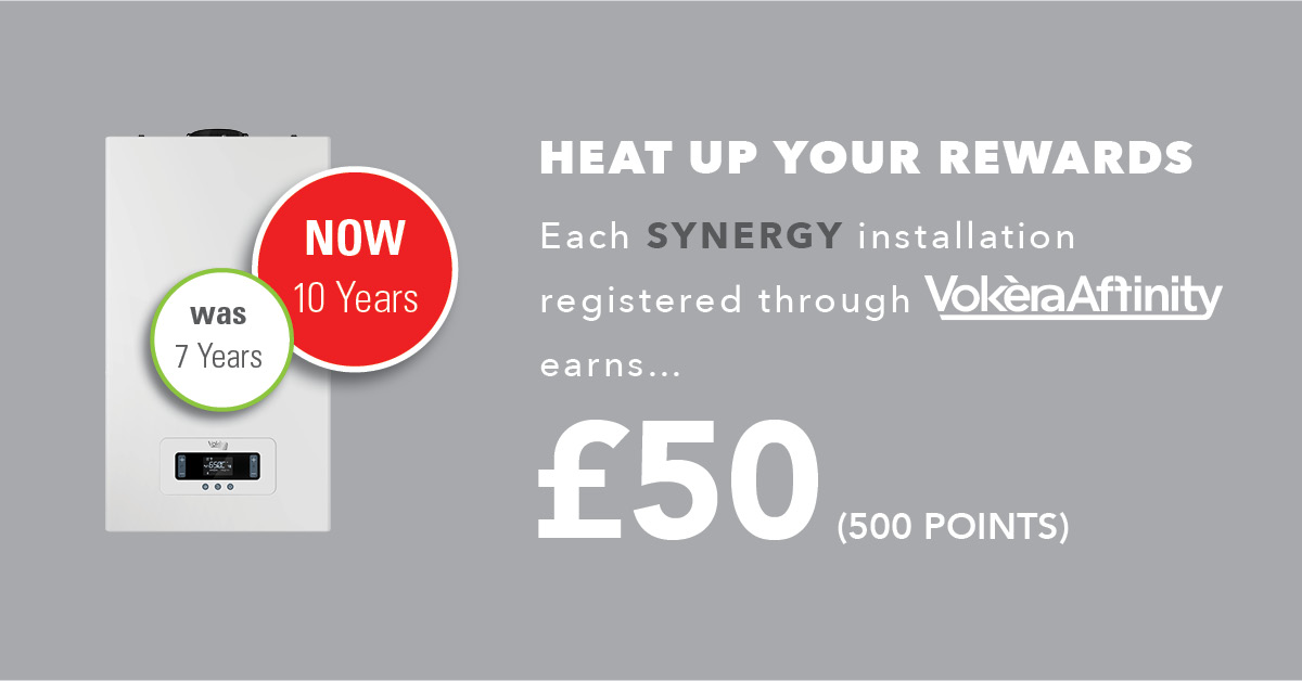 🔧 Built by engineers, for engineers.

The Synergy is designed to simplify your next install:

✅ Lightweight &amp; compact
✅ Universal pipework layout
✅ Earn up to £50 in Affinity points!

📦 100% recyclable packaging

📲 vokeraaffinity.co.uk

#Synergy #Rewards #HeatingSeason