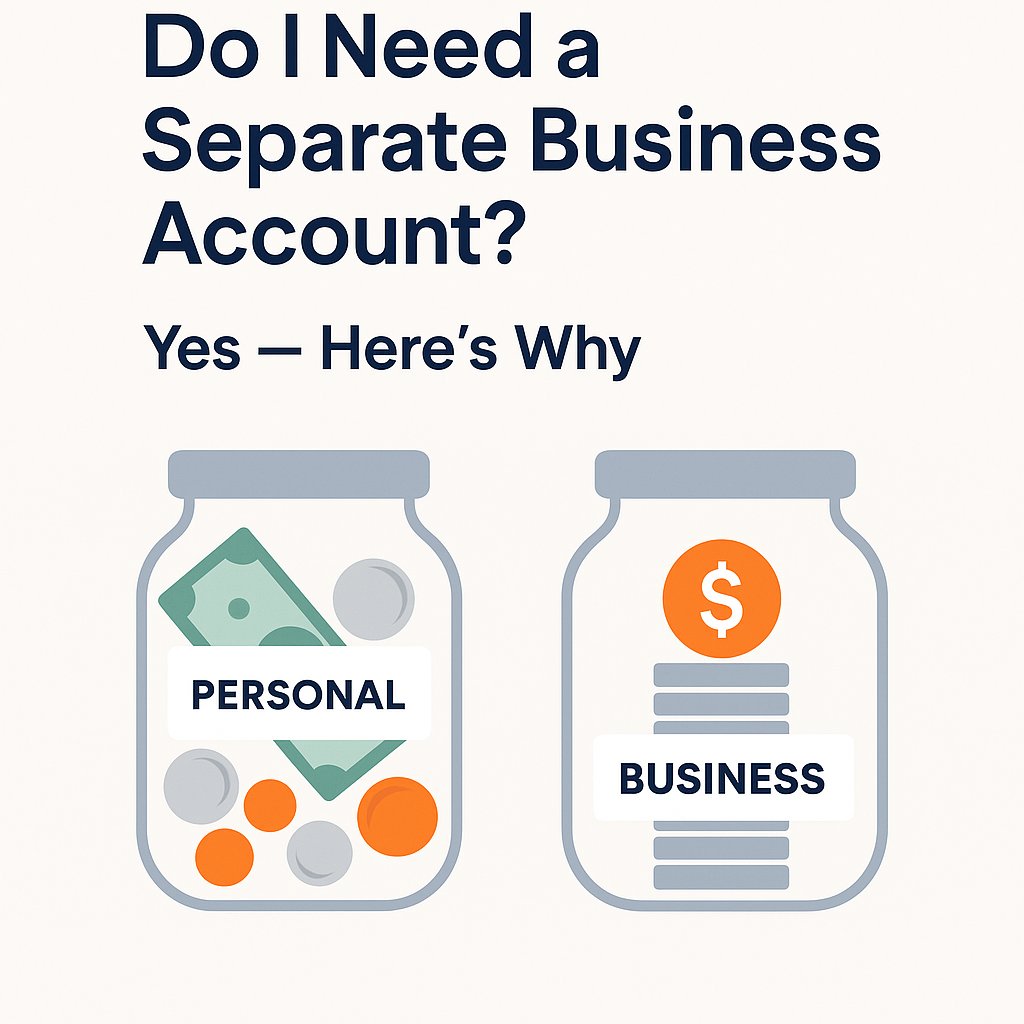 PackPrecisionBK's tweet image. Is a separate business account needed? Yes, you need a separate business account.
✅ Clean records
✅ Simpler taxes
✅ Legal protection
✅ Professional credibility
Keep personal and business money separate — your future self will thank you.
#BookkeepingBasics #SmallBus...
