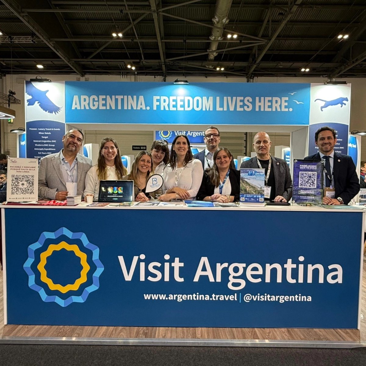 InFueTur's tweet image. ¡Tierra del Fuego en el mapa mundial! 
El Fin del Mundo fortalece su presencia en el escenario internacional a través de una activa estrategia de promoción, participando en ferias y eventos de relevancia mundial para difundir sus atractivos.