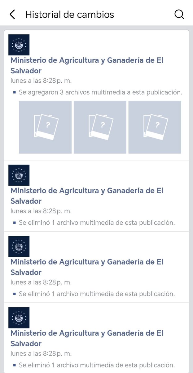 malcolm_sv's tweet photo. Fácil vino, fácil se fue:
Lacteos El Salvador.

Hasta borraron las publicaciones del Facebook y del Tik Tok. Y, por supuesto, ya no salen los productos en el Selectos. https://t.co/bY0QMnqLT8