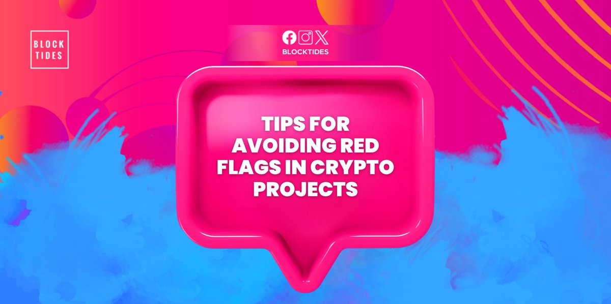 blocktides's tweet image. 🔍 Always do your due diligence before participating in any project.

A trustworthy project starts with a transparent team—real names, real faces, and real credibility.

If you can’t find them, that’s your first warning sign. ⚠️

🔽 Follow us:
blocktides.com

#BlockTides…