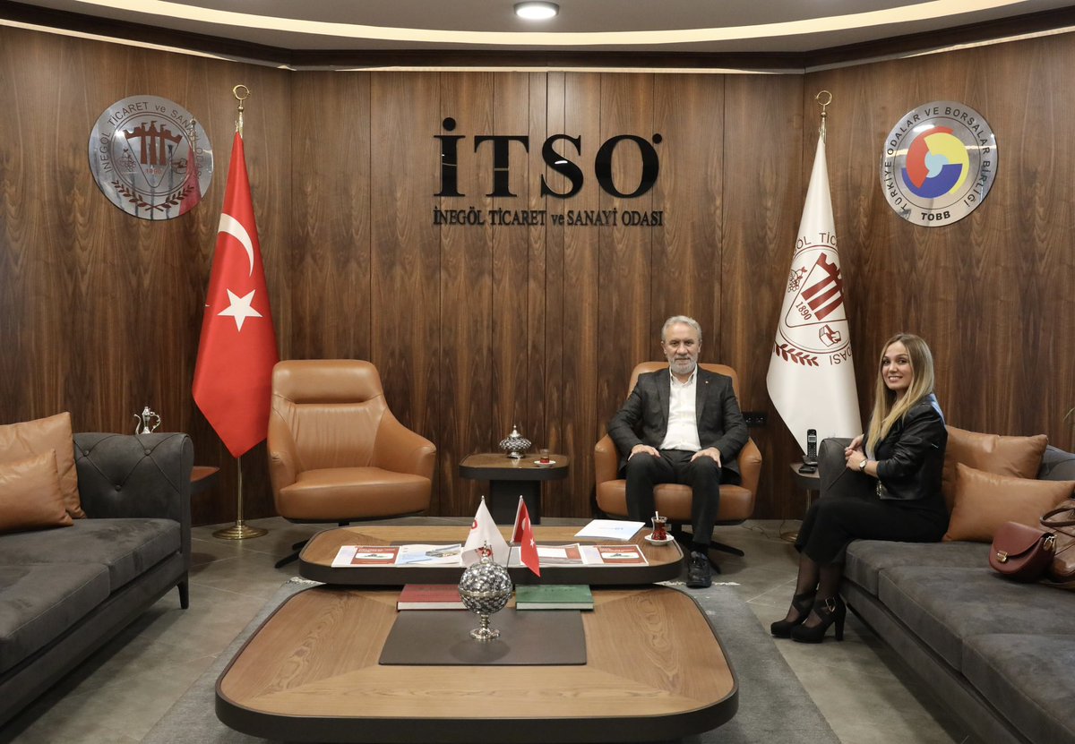 Yeni üyelerimizden, Bayrak Temizlik firma sahibi Arzu Bayrak Odamızı ziyaret etti.
Nazik ziyareti için kendisine teşekkür ediyorum.