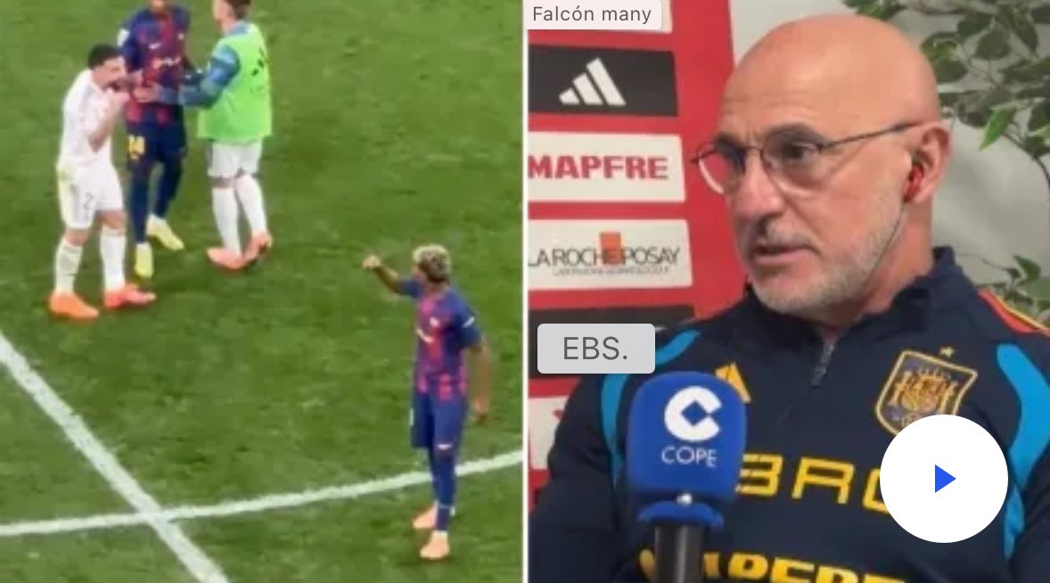 🗣️ Luis de la Fuente: “Was Lamine Yamal’s comments on Real Madrid disrespectful? For me, respect is non-negotiable. With respect, we can build anything — a team, a relationship. You have to be careful with words, with how things are said, because sometimes they’re taken out of