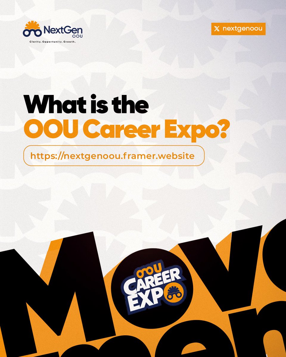 OOU Career Expo 1.0 tweet media