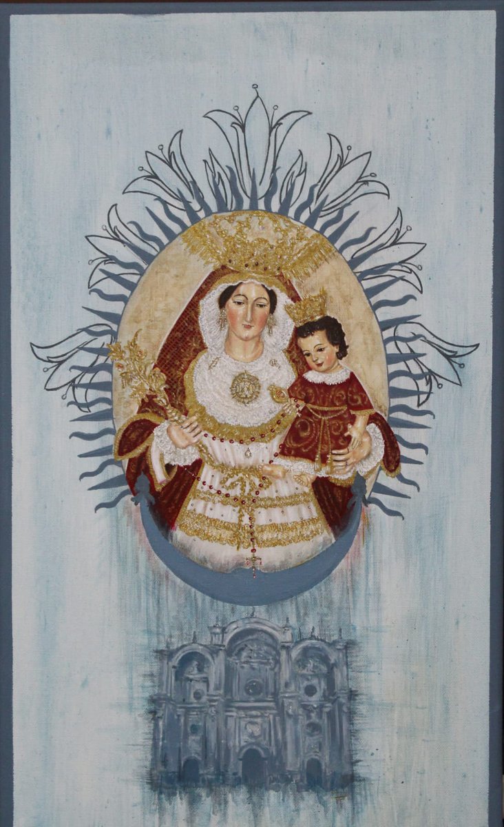 La Hdad del Santo Rosario de Ntra Sra de la Granada y Niño Jesús de los Reyes presenta la pintura que servirá de cartel anunciador de la próxima Vigilia de la Inmaculada Concepción 2025.