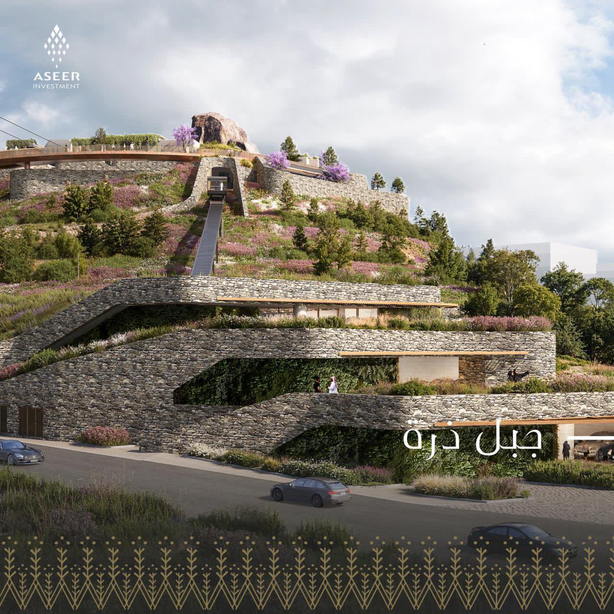SaudiProject's tweet photo. أعلنت #شركة_عسير_للاستثمار عن إطلاق عدة وجهات سياحية وحضارية في منطقة عسير لتعزيز قطاع الضيافة وأنماط الحياة العصرية، وتشمل:

◼️ مشروع القرعاء في القرعاء:
- فندق أربع نجوم مع غرف فندقية ووحدات سكنية فاخرة
- وجهة سياحية تجمع بين الثقافة وفنون الطهي والسياحة
- يقدم تجربة معيشية راقية بهوية أصيلة مستوحاة من روح المنطقة

◼️ مشروع جبل ذره في أبها:
- وجهة حضرية نابضة بالحياة
- مساحات للمطاعم والمقاهي، متاجر تجزئة، وقاعة مناسبات
- يعزز المشهد الاجتماعي والثقافي ويمنح السكان والزوار تجارب نابضة بالحياة

◼️ مشروع الحيفة – تنومة:
- وجهة ضيافة مستوحاة من الطبيعة للعائلات
- نزل عائلية وتجارب طبيعية غامرة وسط أجواء هادئة
- يقدم معيارًا جديدًا للسياحة العائلية في المنطقة

◼️ منتجع جبل عبدالله للمغامرات – تنومة:
- وحدات إقامة على نمط المخيمات الفاخرة
- مركز للرياضات والمغامرات
- يجمع بين الإقامة الراقية والأنشطة الترفيهية وسط الطبيعة